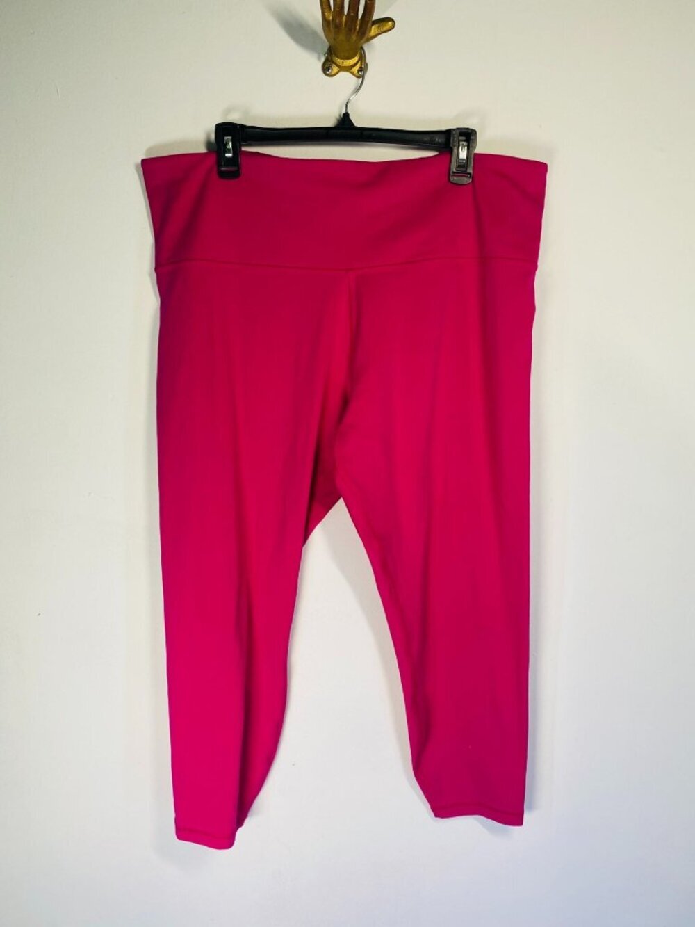 Athleta Ultra High Rise Elation 7/8 Tight Leggings 2X Fuchsia Pink Womens Active